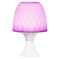 Gemlite LED Bedroom Mood Lamp Pearl+Amethyst